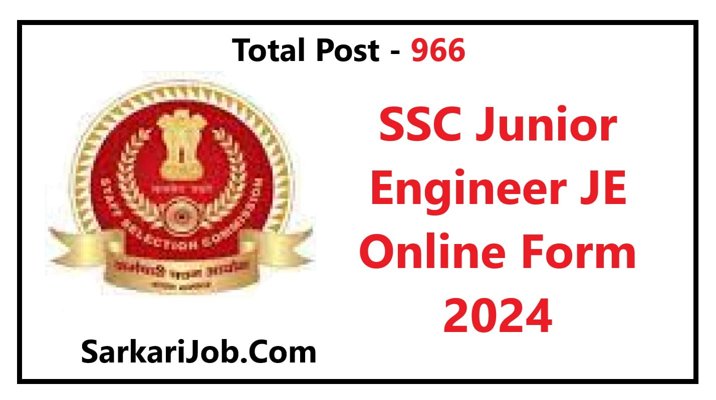 ssc je 2024 vacancy Archives Sarkari Job, Sarkari Result, Sarkari Exam, find